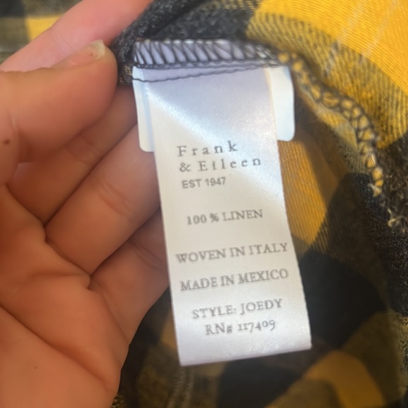 123-$85 *FREE SHIPPING* Frank & Eileen $258 - Picture 4 of 4